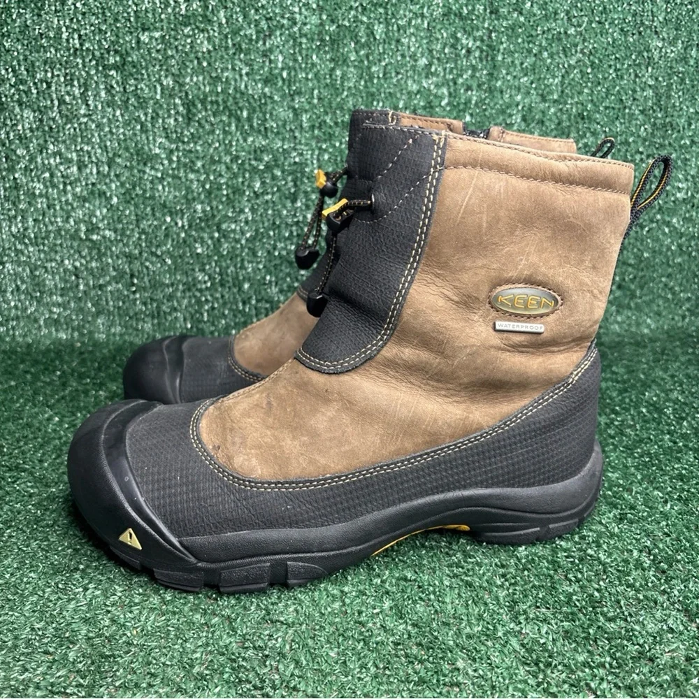 Keen Women's High Insulated WP Boots -25°F Brown Black Snow Winter Size 9 - Picture 3 of 13